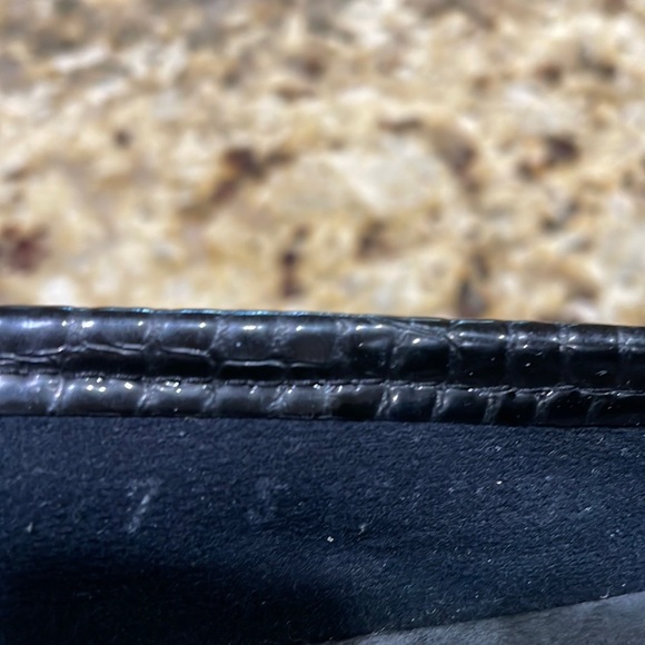 SAS Tripad comfort black croc embossed leather loafers.  7 S - Picture 8 of 8